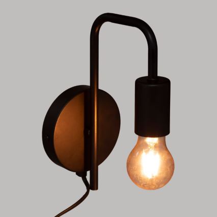 Atmosphera - Настенная лампа KELI 1xE27/40W/230V черный