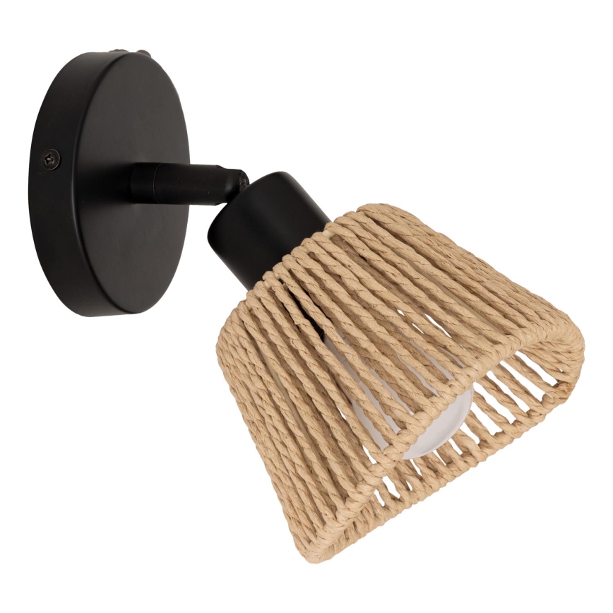 Atmosphera - Настенный точечный светильник MYHA 1xE14/25W/230V джут