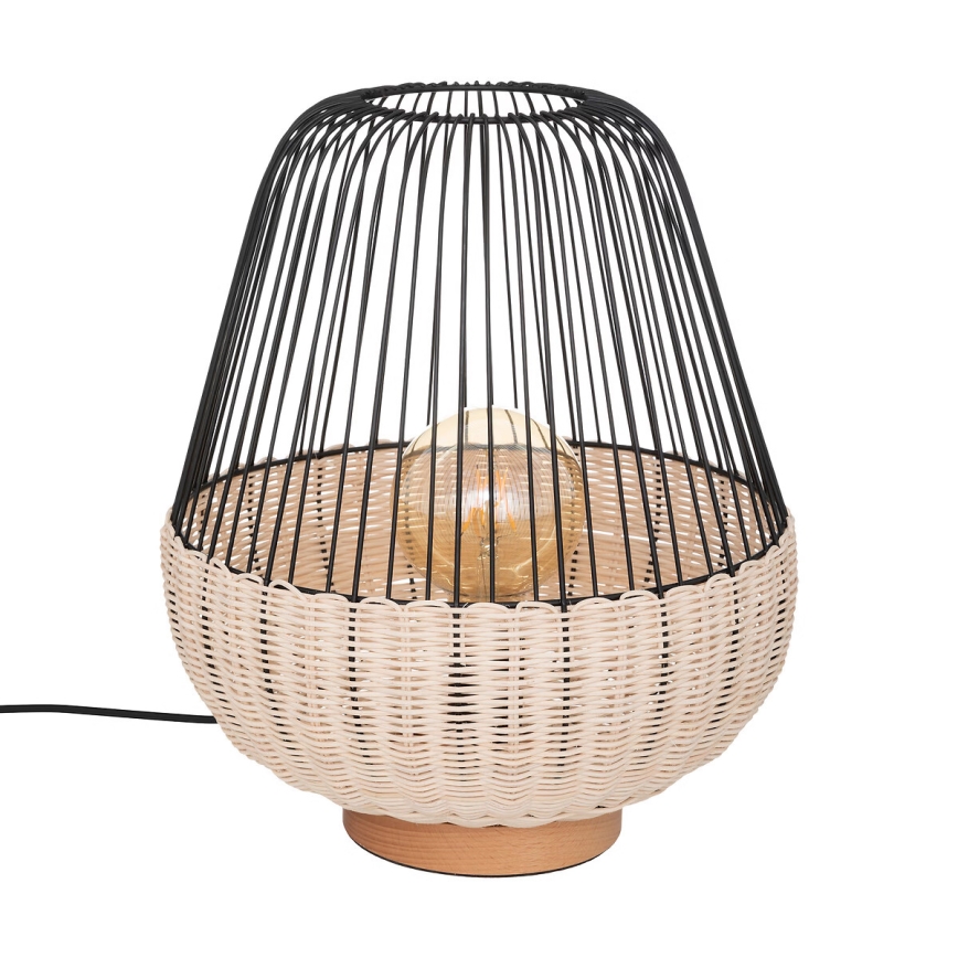 Atmosphera - Настільна лампа ANEA 1xE27/40W/230V ротанґ