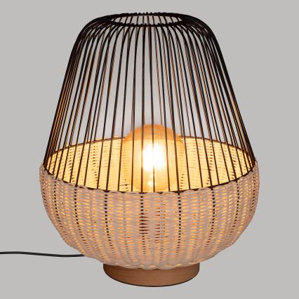 Atmosphera - Настільна лампа ANEA 1xE27/40W/230V ротанґ
