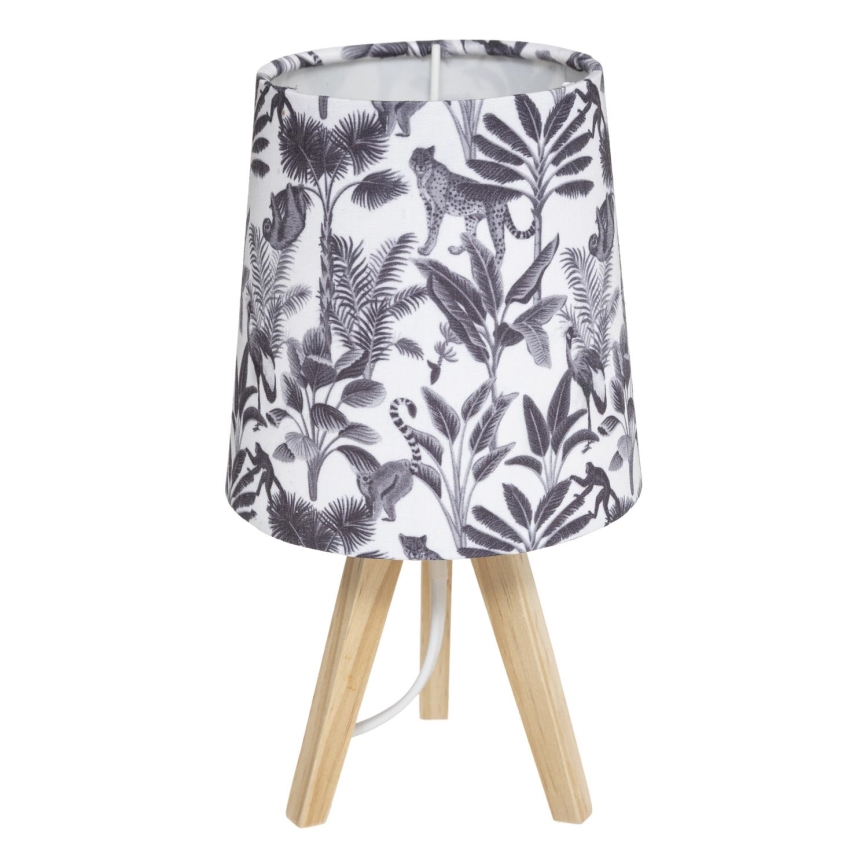 Atmosphera - Настільна лампа JUNGLE 1xE14/25W/230V сосна