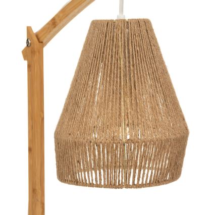 Atmosphera - Настільна лампа KARLA 1xE27/40W/230V бамбук/коноплі