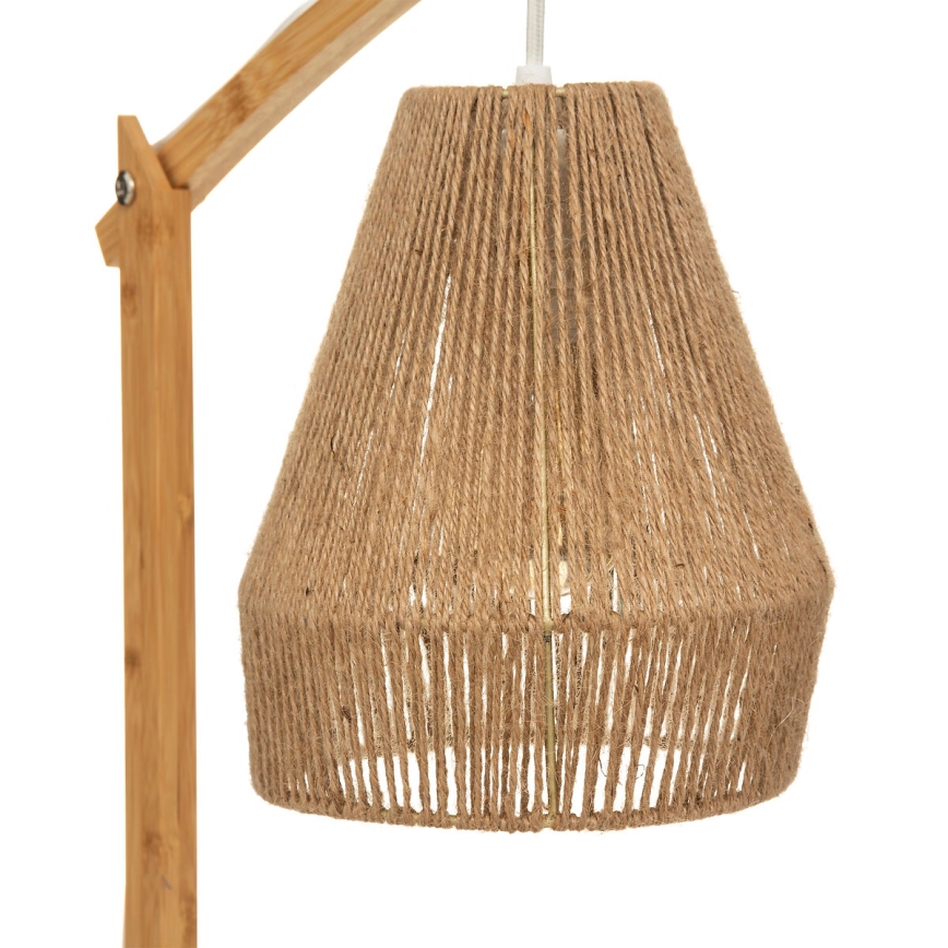 Atmosphera - Настільна лампа KARLA 1xE27/40W/230V бамбук/коноплі