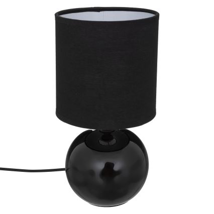 Atmosphera - Настільна лампа TIMÉO 1xE14/60W/230V глянцевий чорний