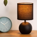 Atmosphera - Настільна лампа TIMÉO 1xE14/60W/230V матовий чорний
