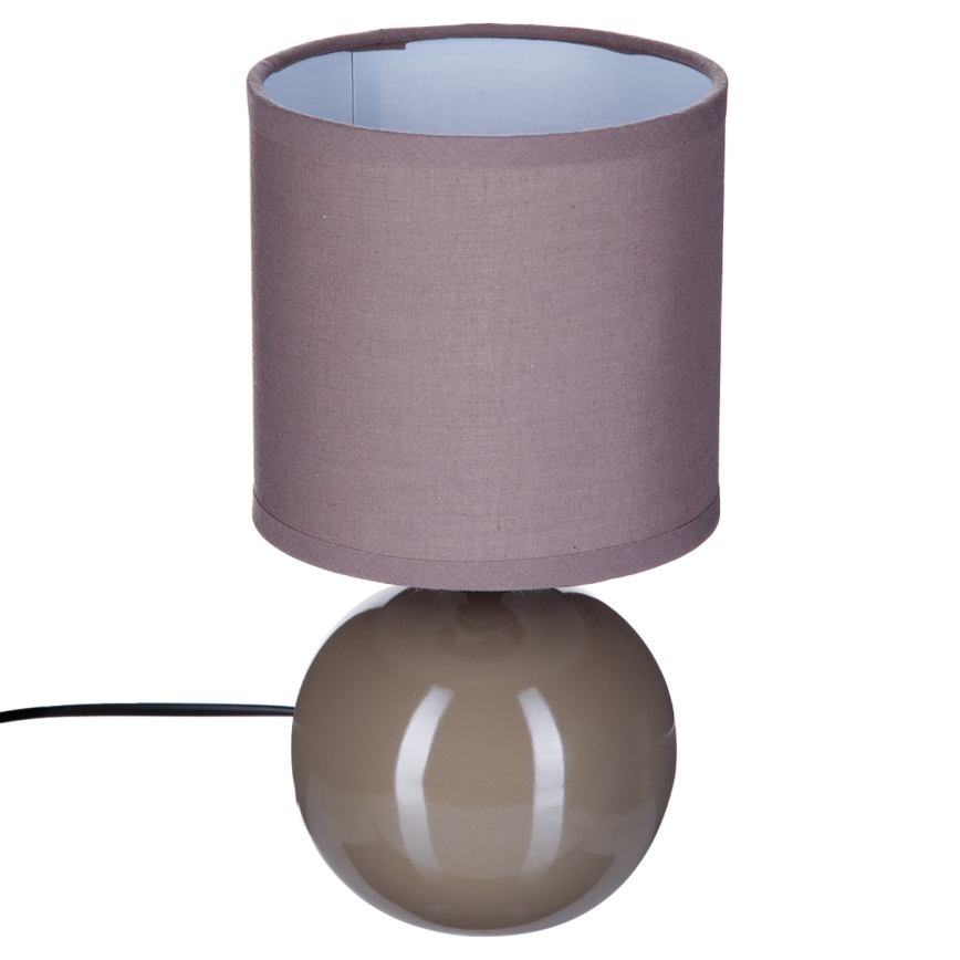 Atmosphera - Настільна лампа TIMÉO 1xE14/60W/230V taupe