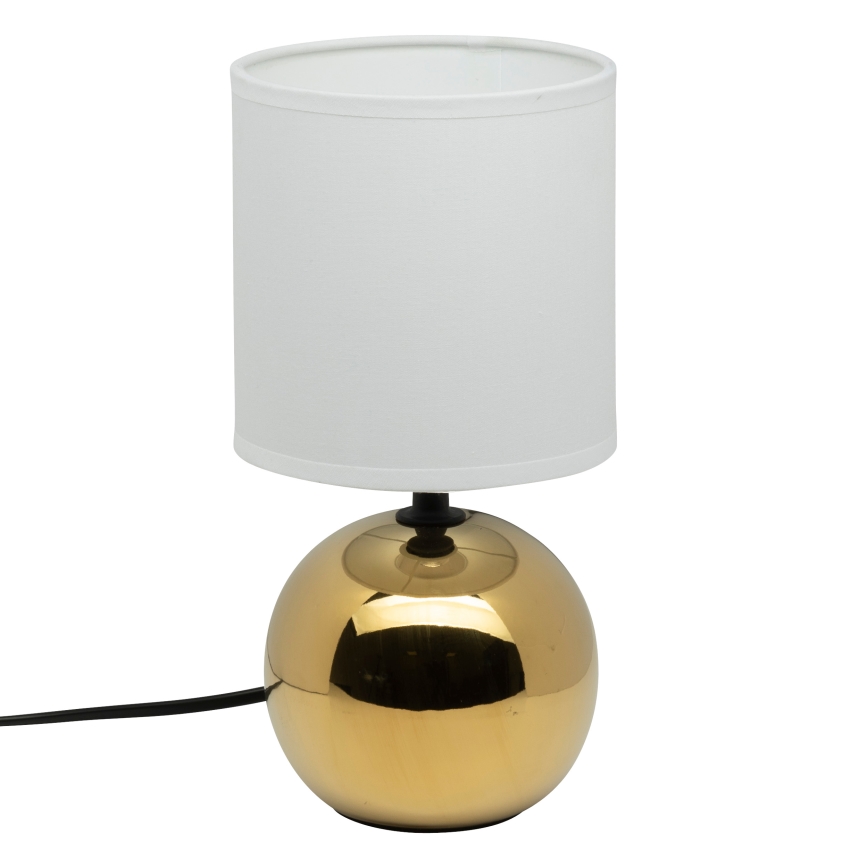 Atmosphera - Настільна лампа TIMÉO 1xE14/60W/230V золотий/білий