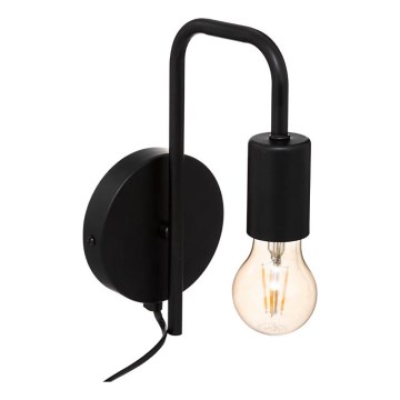 Atmosphera - Настінна лампа KELI 1xE27/40W/230V чорний