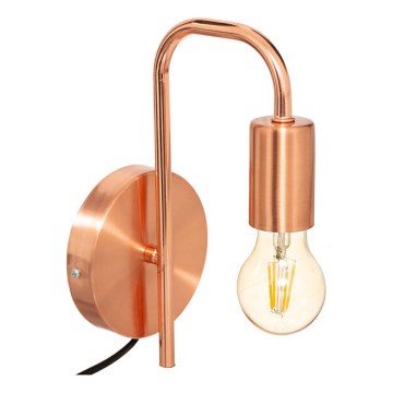 Atmosphera - Настінна лампа KELI 1xE27/40W/230V мідний