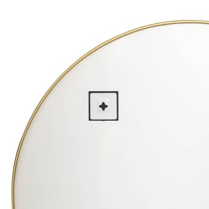 Atmosphera - Настінне дзеркало ALICE 65x90 см золоте