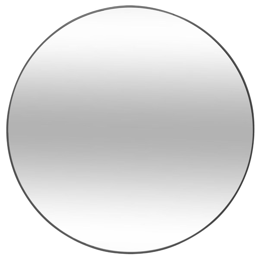 Atmosphera - Настінне дзеркало ALICE діаметр 76 см чорний