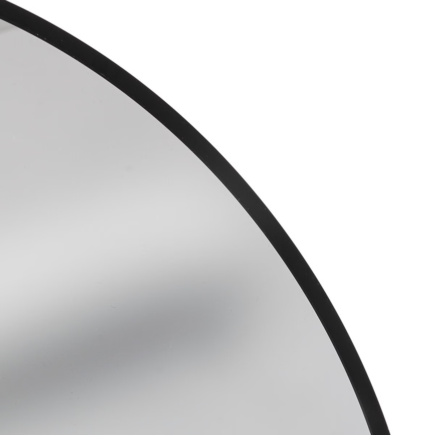 Atmosphera - Настінне дзеркало ALICE діаметром 70 см чорне