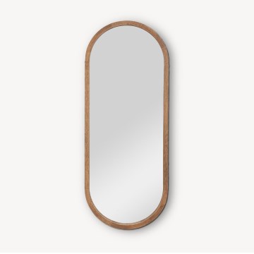 Atmosphera - Настінне дзеркало GIANNI 90x35 см каучук