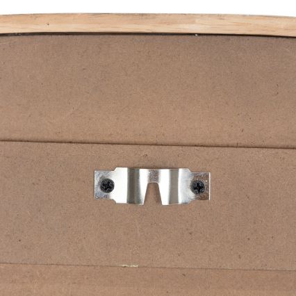 Atmosphera - Настінне дзеркало JASNA 113x57 см каучук