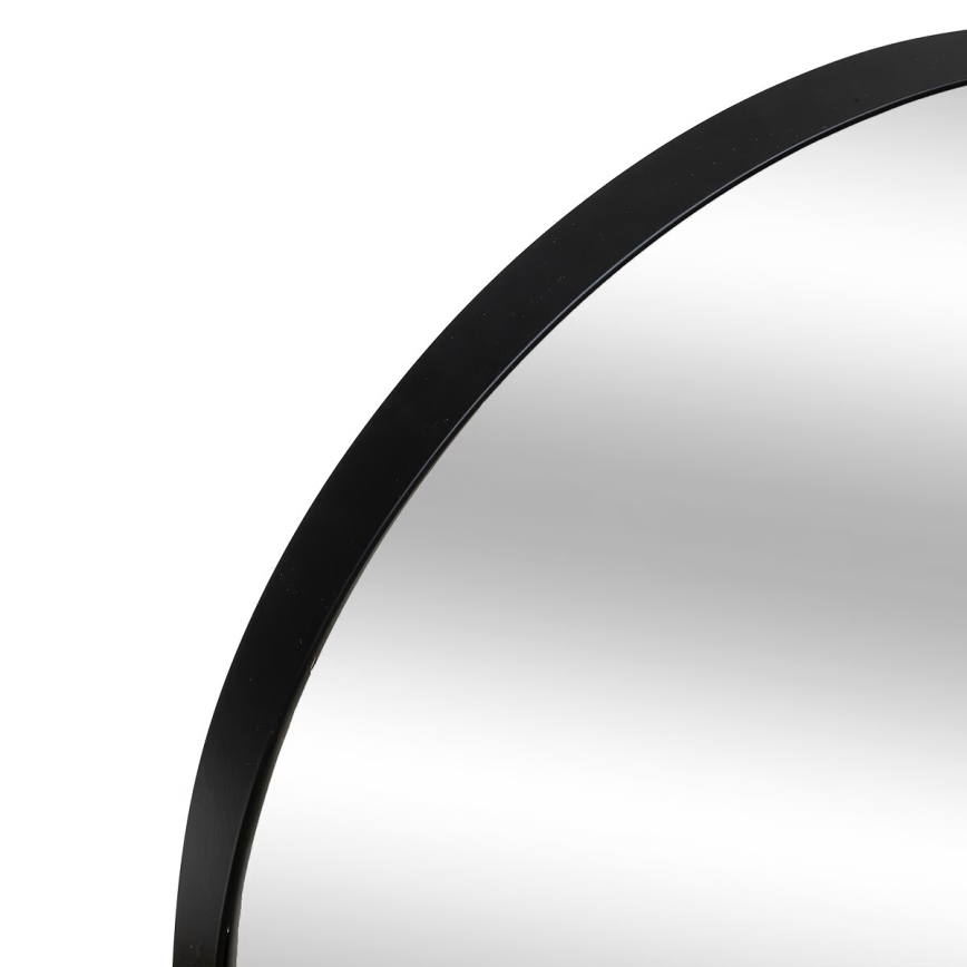 Atmosphera - Настінне дзеркало SELENA 112x40 см чорний