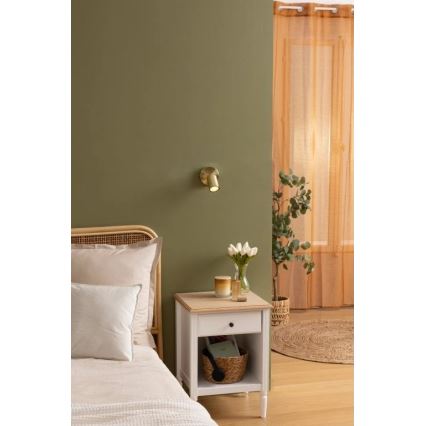 Atmosphera - Настінний точковий світильник VICO 1xGU10/25W/230V золотий