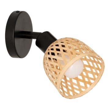 Atmosphera - Настінний точковий світильник LIO 1xE27/25W/230V бамбук