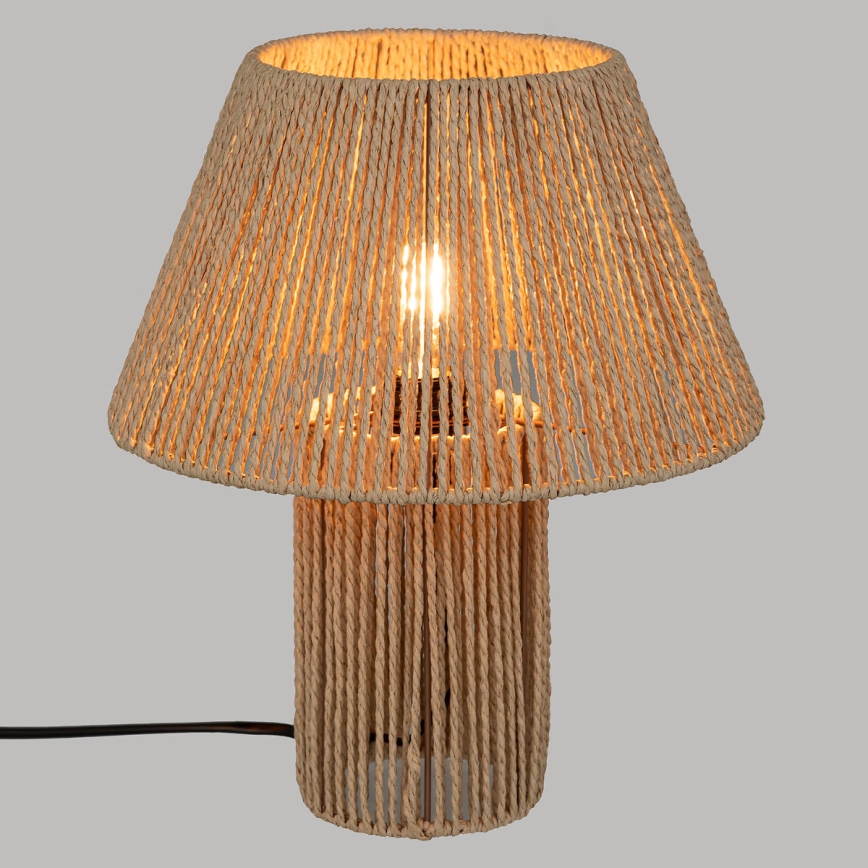 Atmosphera - Настольная лампа ADRIA 1xE27/40W/230V джут