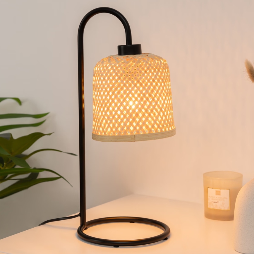 Atmosphera - Настольная лампа ALI 1xE27/25W/230V бамбук