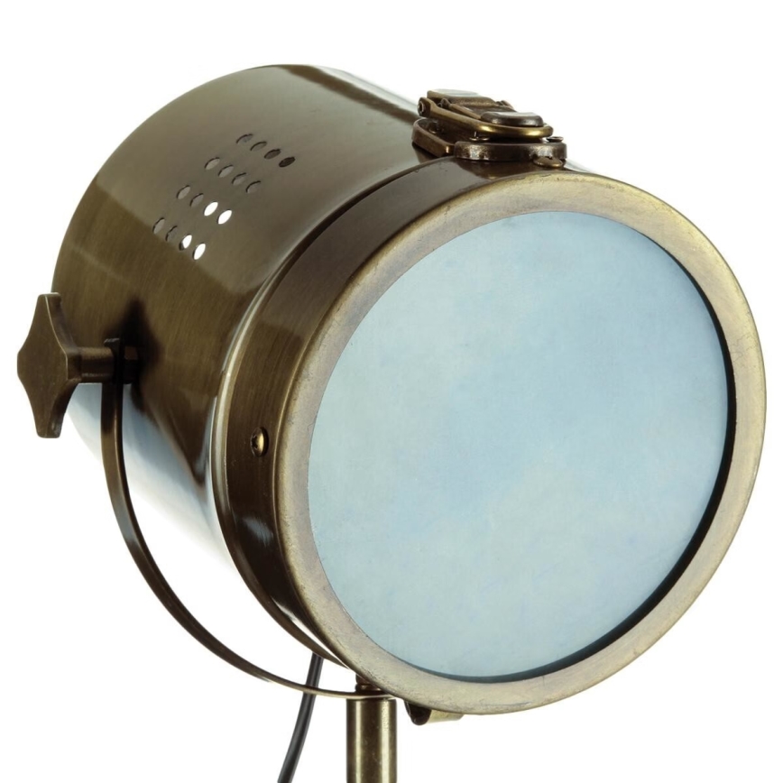 Atmosphera - Настольная лампа EBOR 1xE14/25W/230V сосна/латунь