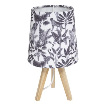 Atmosphera - Настольная лампа JUNGLE 1xE14/25W/230V, сосна