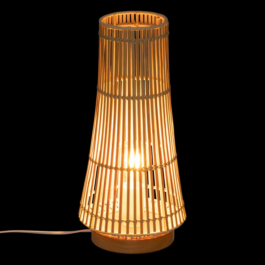 Atmosphera - Настольная лампа MAHE 1xE27/25W/230V бамбук