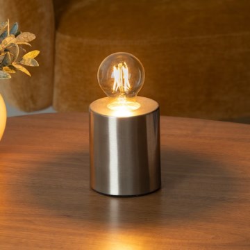 Atmosphera - Настольная лампа SABA 1xE27/40W/230V серебристый