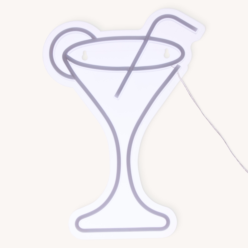 Atmosphera - неоновая настенная световая декорация COCTAIL LED/5V