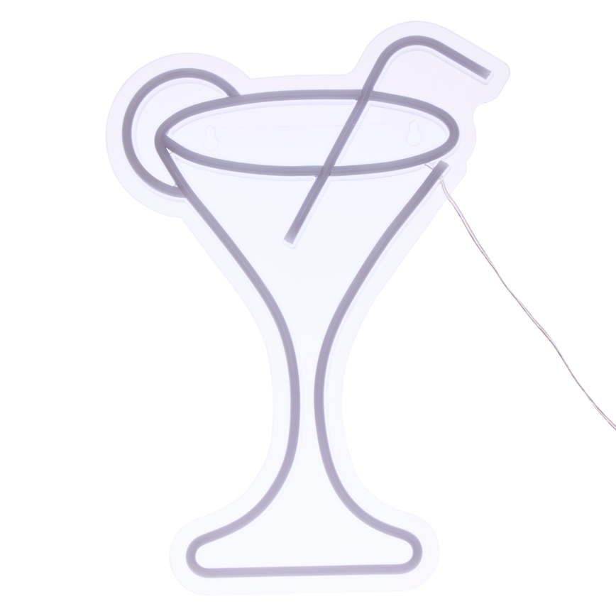 Atmosphera - неоновая настенная световая декорация COCTAIL LED/5V