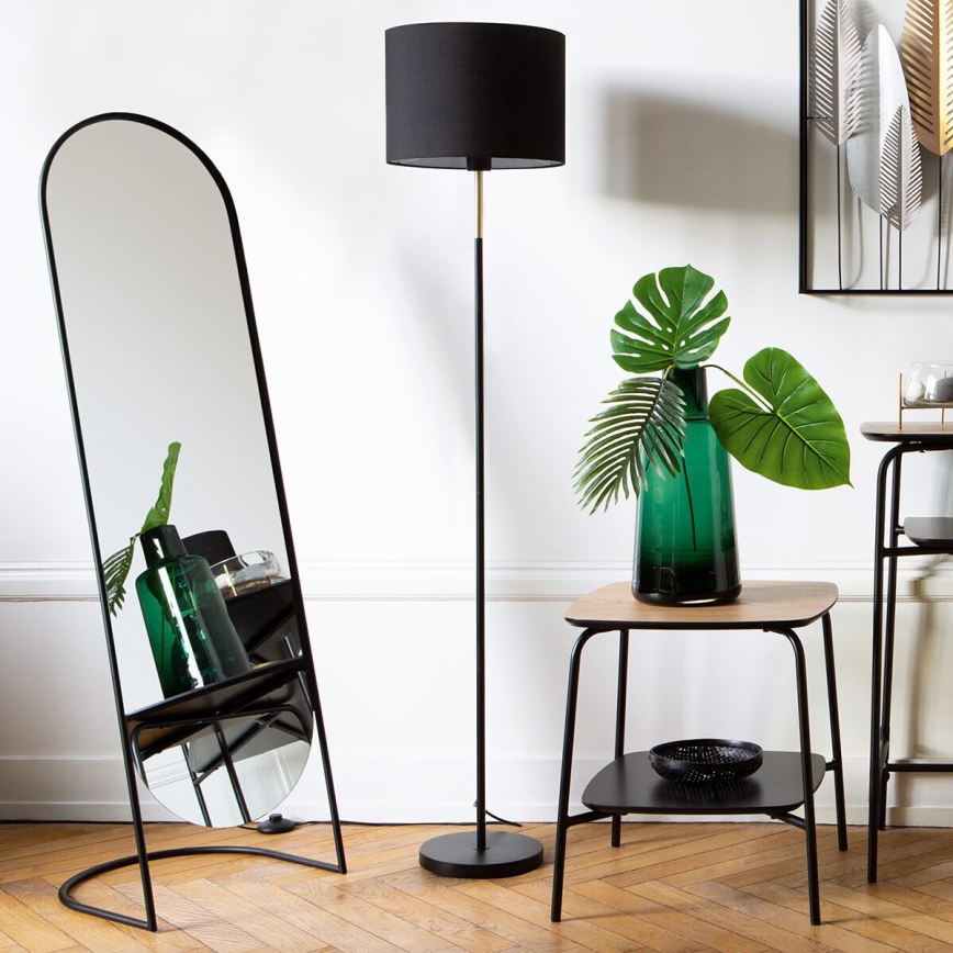 Atmosphera - Підлогове дзеркало JEF 136x39,5 cm чорне