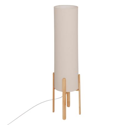 Atmosphera - Підлоговий торшер KEYAH 1xE27/25W/230V з деревини гевеї