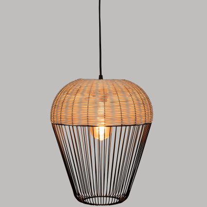 Atmosphera - Підвісна люстра ANEA 1xE27/40W/230V ротанґ