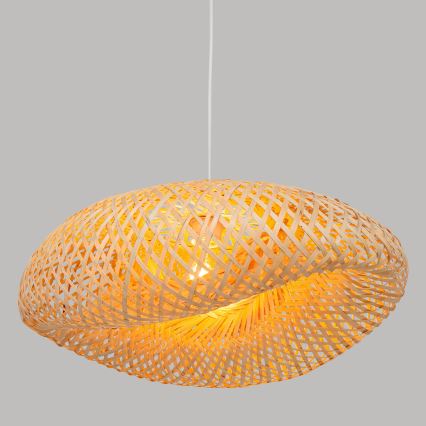 Atmosphera - Підвісна люстра BEDDY 1xE27/40W/230V бамбук