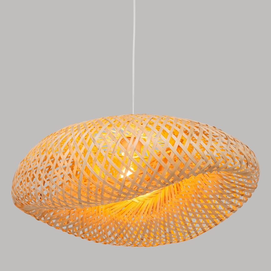Atmosphera - Підвісна люстра BEDDY 1xE27/40W/230V бамбук