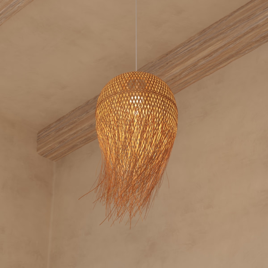 Atmosphera - Підвісна люстра ELIS 1xE27/40W/230V бамбук