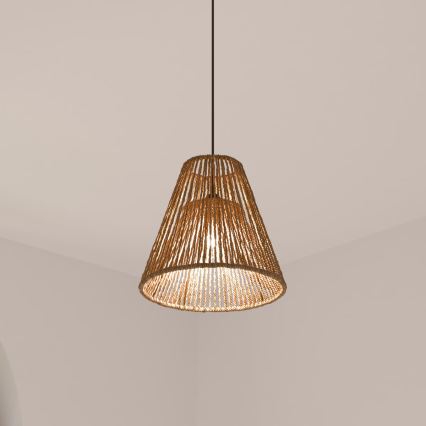 Atmosphera - Підвісна люстра GIADA 1xE27/40W/230V джут