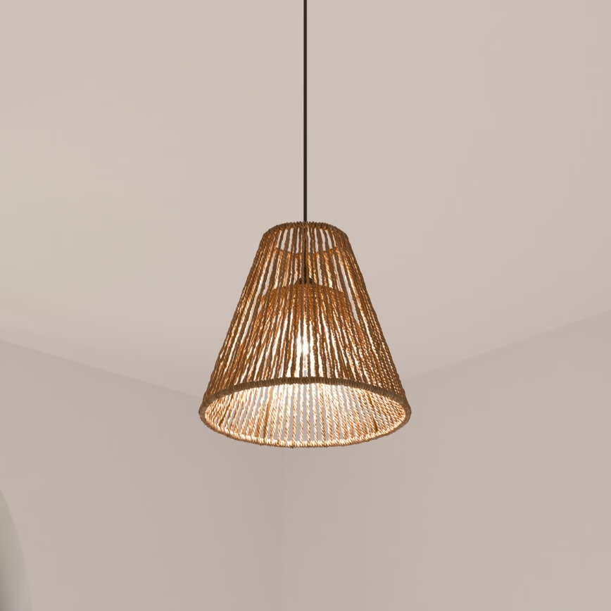 Atmosphera - Підвісна люстра GIADA 1xE27/40W/230V джут