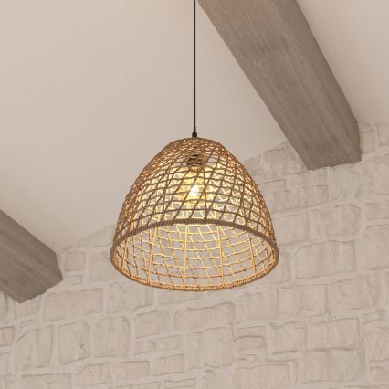 Atmosphera - Підвісна люстра JADA 1xE27/40W/230V ротанґ