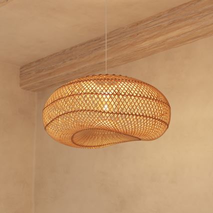 Atmosphera - Підвісна люстра JENY 1xE27/40W/230V ротанґ