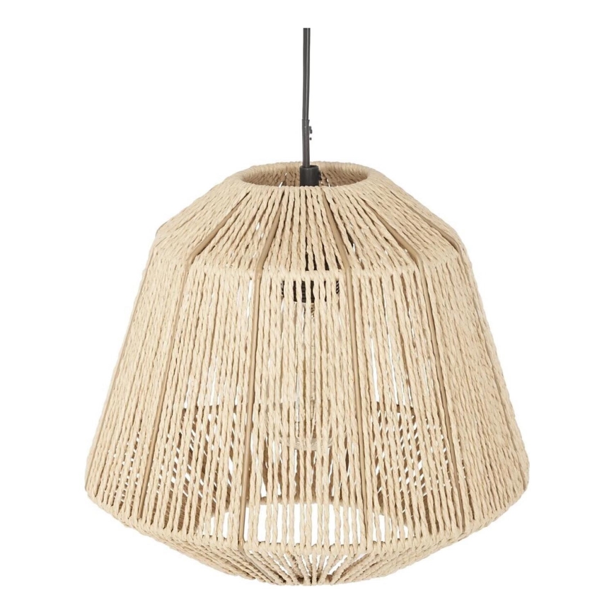 Atmosphera - Підвісна люстра JILY 1xE27/40W/230V джут бежевий