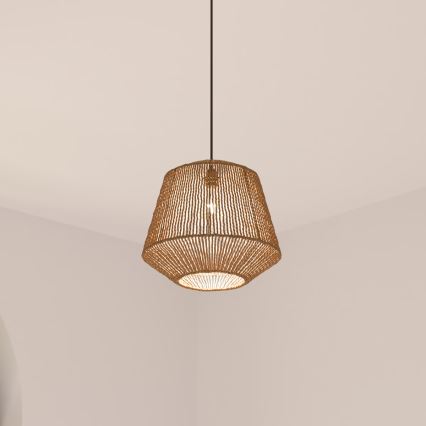 Atmosphera - Підвісна люстра JILY 1xE27/40W/230V джут бежевий