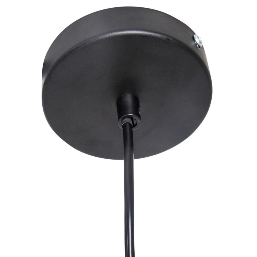 Atmosphera - Підвісна люстра JILY 1xE27/40W/230V джут чорний