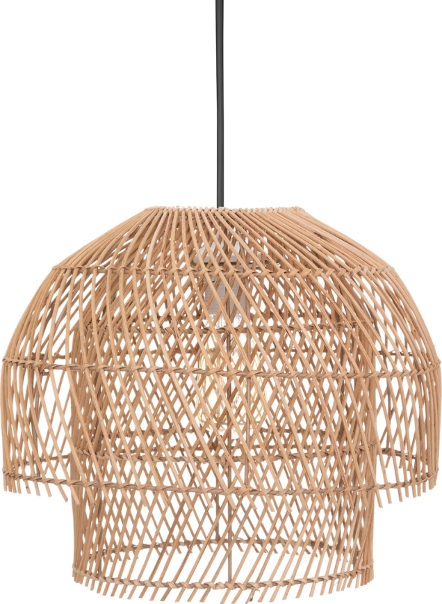 Atmosphera - Підвісна люстра KERY 1xE27/40W/230V ротанґ