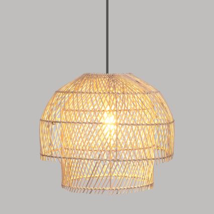 Atmosphera - Підвісна люстра KERY 1xE27/40W/230V ротанґ