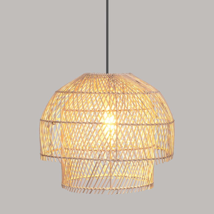 Atmosphera - Підвісна люстра KERY 1xE27/40W/230V ротанґ