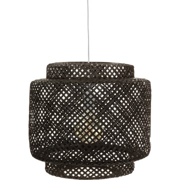 Atmosphera - Підвісна люстра LIBY 1xE27/40W/230V бамбук/чорний