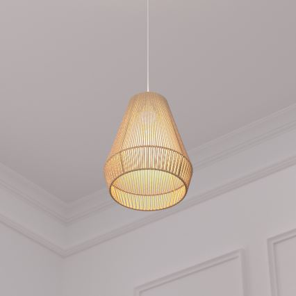 Atmosphera - Підвісна люстра PALM 1xE27/40W/230V джут