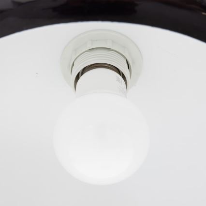 Atmosphera - Підвісна люстра SAVIO 1xE27/40W/230V чорний