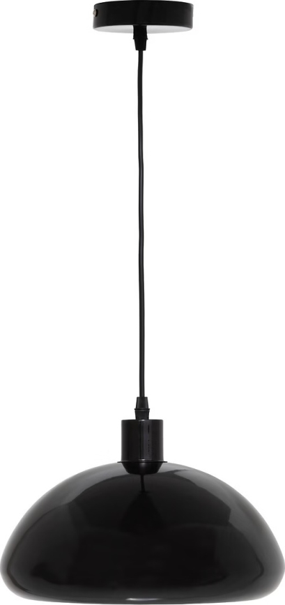 Atmosphera - Підвісна люстра SAVIO 1xE27/40W/230V чорний
