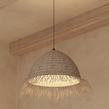 Atmosphera - Підвісна люстра SEA VIEW 1xE27/40W/230V очерет